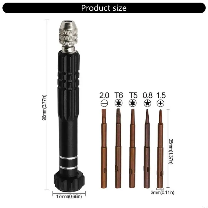 Gases computadora N58C Reloj Reloj Destornillador Desmontaje para acampar libre