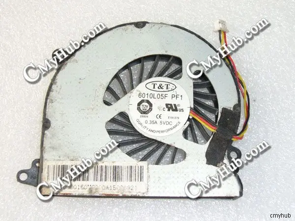 Ventilador de refrigeración para T&T T131 T131P T132 6010L05F PF1 DC5V 0.35A 3 cables conector de 3 pines ventilador de refrigeración