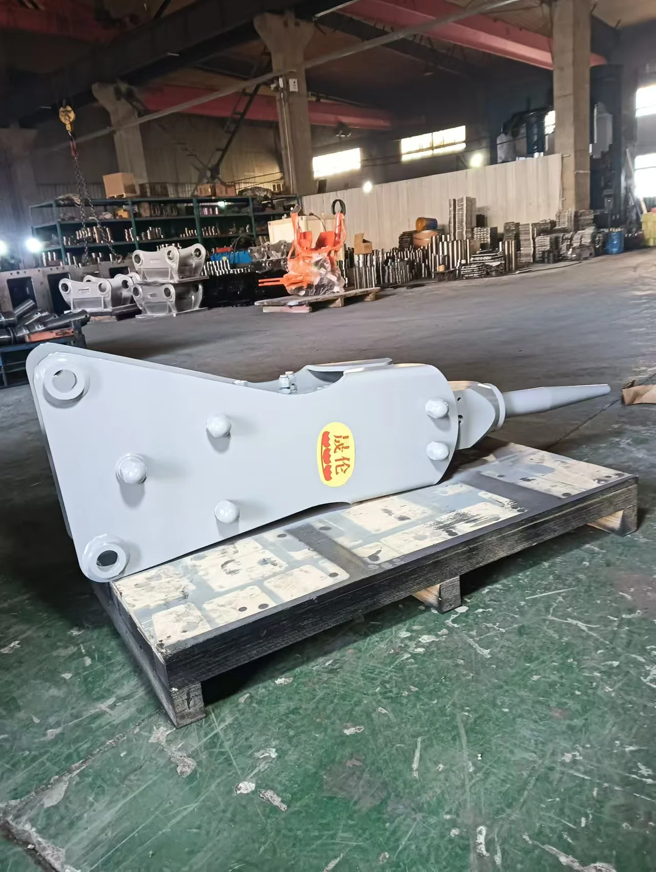 High Quality For Hydraulic Hammer Breaker Chisel With Carbon Steel For 5-8 Ton Excavators 1 Year Warranty