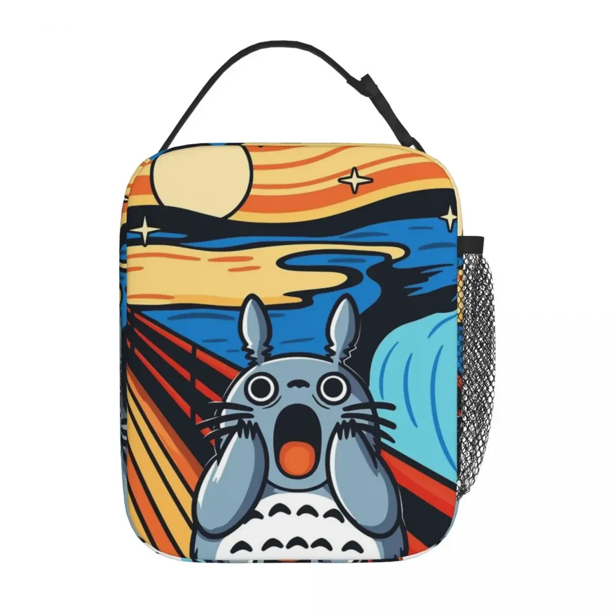

2025 New style Anime Totoro Insulated Lunch Bags Food Container Bags Reusable Cooler Thermal Lunch Boxes For Work