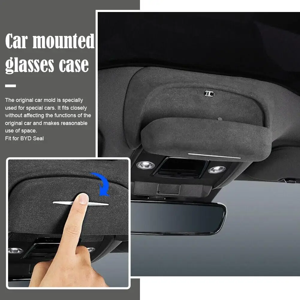 Car Glasses For Byd Seal Glasses High-quality Ceiling Sunglasses Storage Box Interior Accessories G4d7