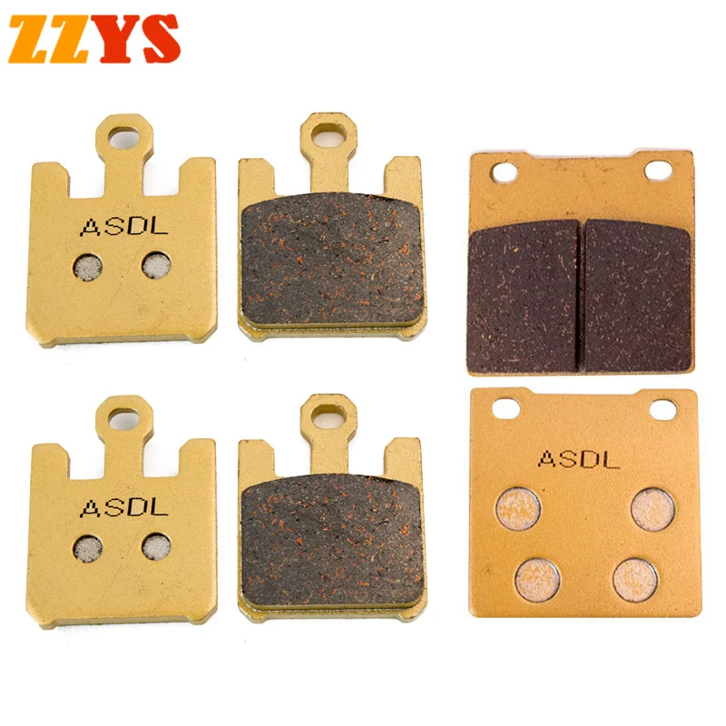 

1200cc Motorbike Front and Rear Brake Pads Set For kawasaki ZX1200 ZX12R ZX 12R ZX-12R 1200 Ninja 1200 2004 2005 2006