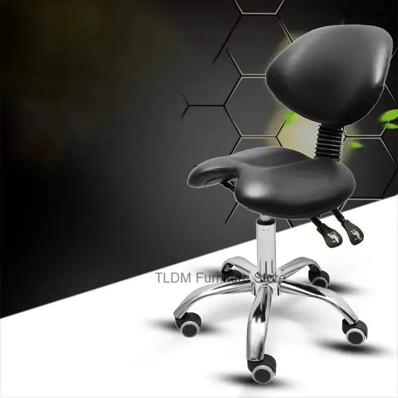Customized Beauty Salon Stool Dentist Special Multifunctional Chair Backrest Rotating Lift Barber Chairs Salon Manicure Chair