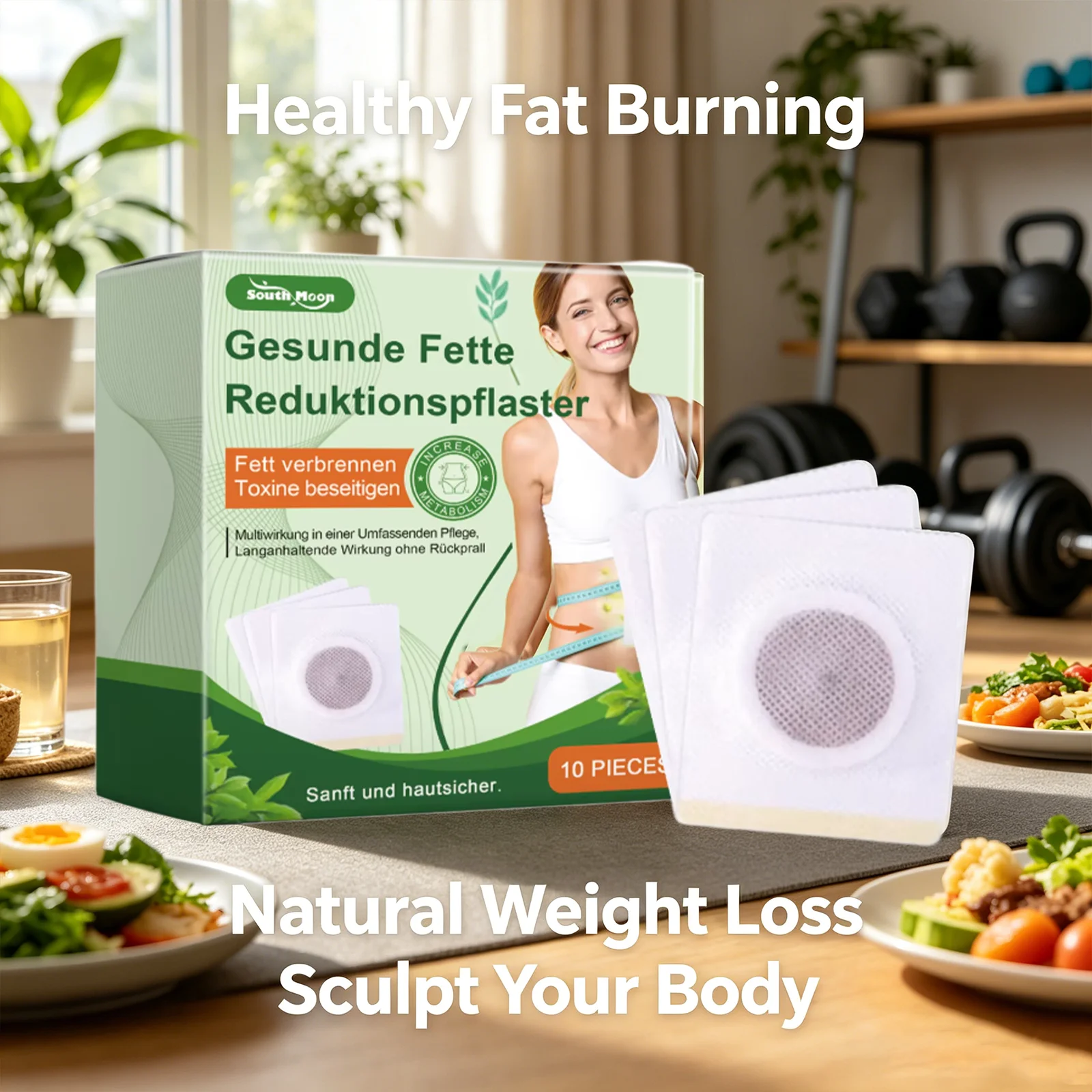 Herbal Slimming Navel Stickers Fast Burn Belly Fat Tighten Arms Thighs Thin Waist Abdominal Cellulite Remover Body Shaping Patch