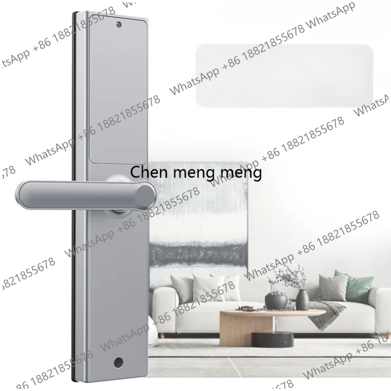 

Электронный замок с функцией распознавания отпечатков пальцев и пароля, умный замок для дома с защитой от взлома.