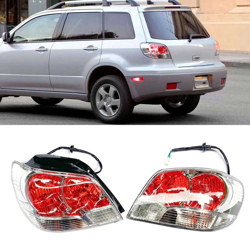 Car Rear Tail Light Stop Brake Fog Lamp Taillight For Mitsubishi Outlander 2004 2005 2006