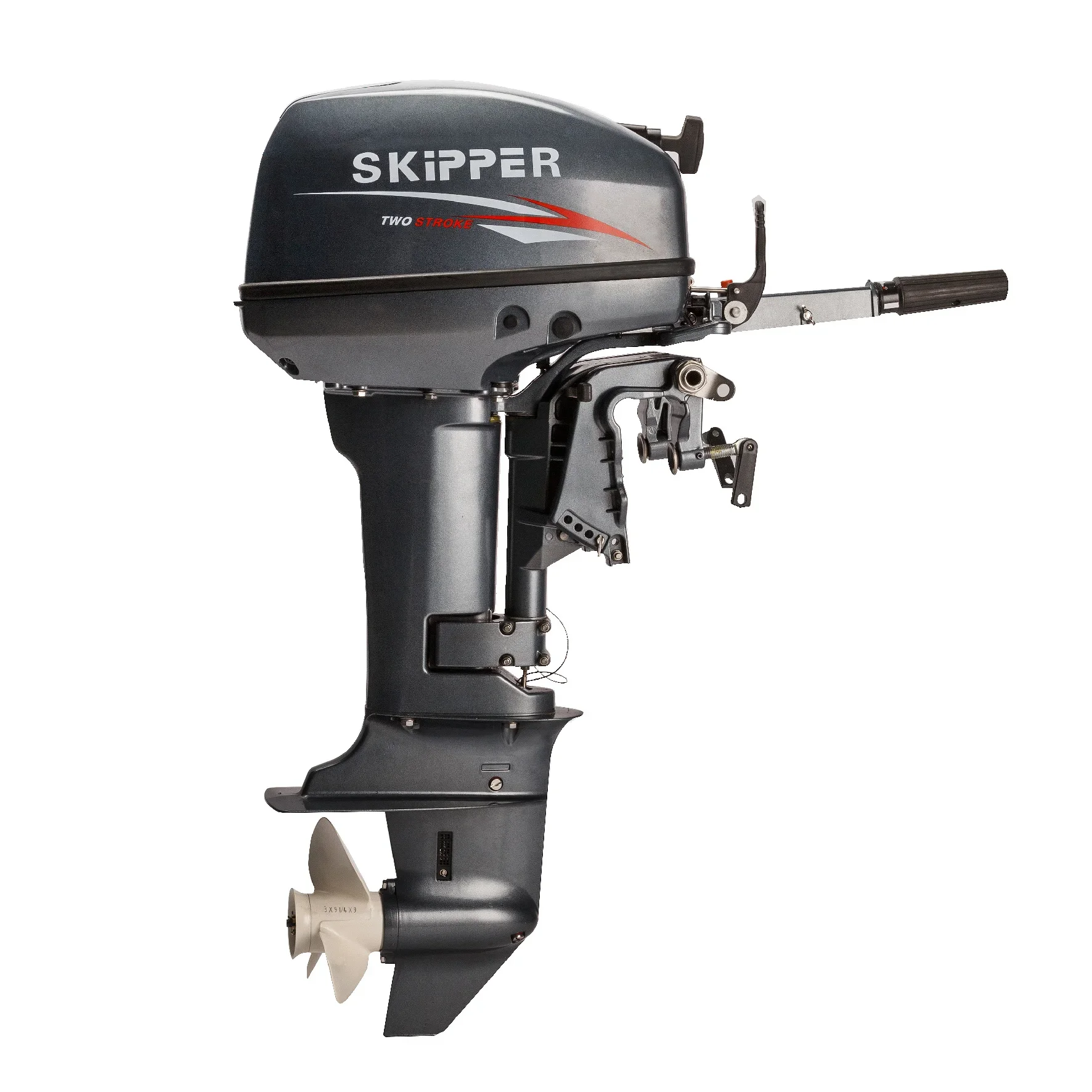 Skipper Outboard Motor High Quality 18hp 2 Stroke Motor Fuera De Borda 2 Tiempos Motor For Boat Long Shaft De25 Horses To 4 Te