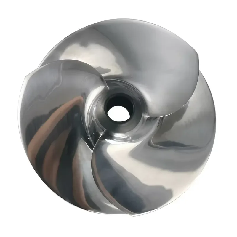 Jet Ski Impeller, Polished Stainless Steel Marine Propeller, for Yamaha, for Sea-Doo PWC Personal Watercraft Jet Boat Engine