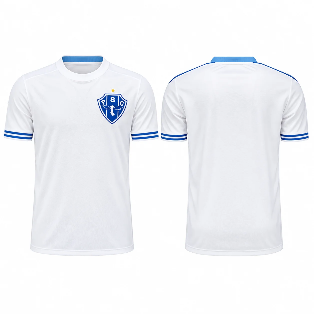 Paysandu SC Fußballtrikot 2026/27, Unisex Fußballshirt, Atmungsaktives 3D-Druck Sportoberteil, Schnelltrocknendes Fan-T-Shirt für Männer und Frauen – Detail 6