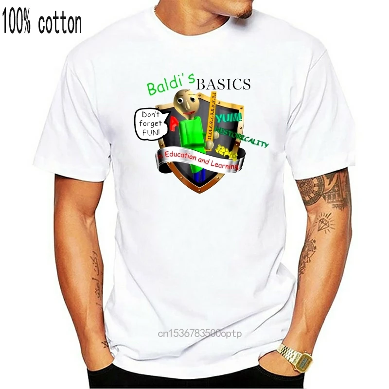 Man Clothing Brand Men Shirt Baldi S Basics T Shirt