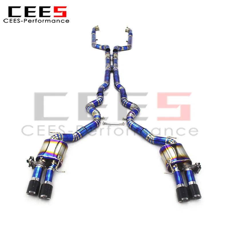 

CEES Tuning Catback Exhaust for BMW M5 F10/F15 4.4TT 2012-2016 Racing Car Exhaust Pipes Valvetronic Escape Muffler Valve Exhaust