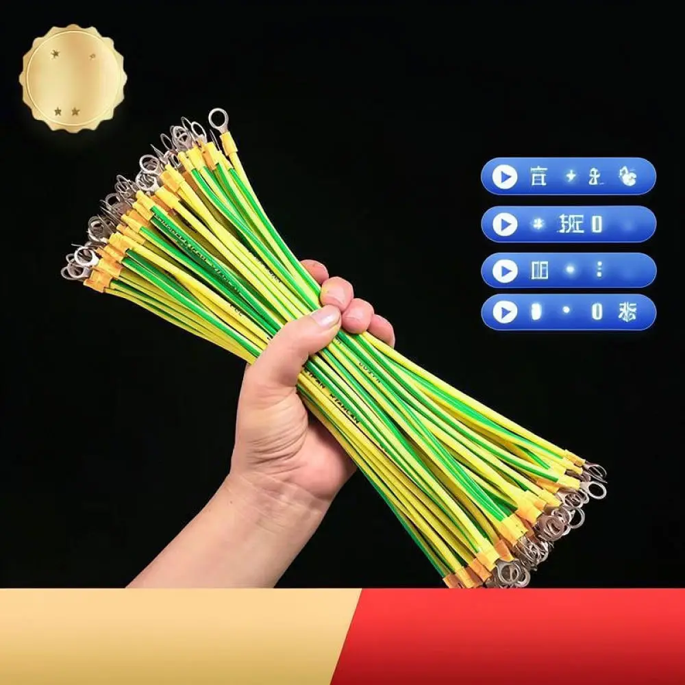 Professional Earth Cable Copper Conductor For Photovoltaic Bracket Grounding Industrial Electrical Power Connection Wire