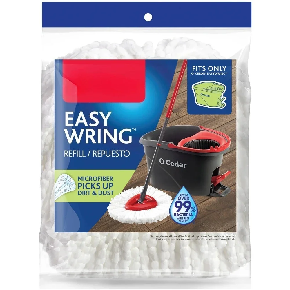 

Сменная насадка для швабры EasyWring, заправка из микрофибры, которую можно стирать в машине, бесплатная доставка
