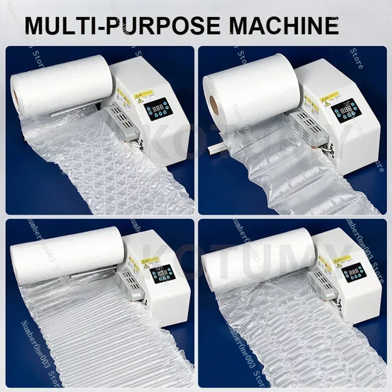 Buffer Air Cushion Machine  Automatic Sealing Machine Bubble Wrap Inflator Machine Inflatable Packaging Tools 110V/220V