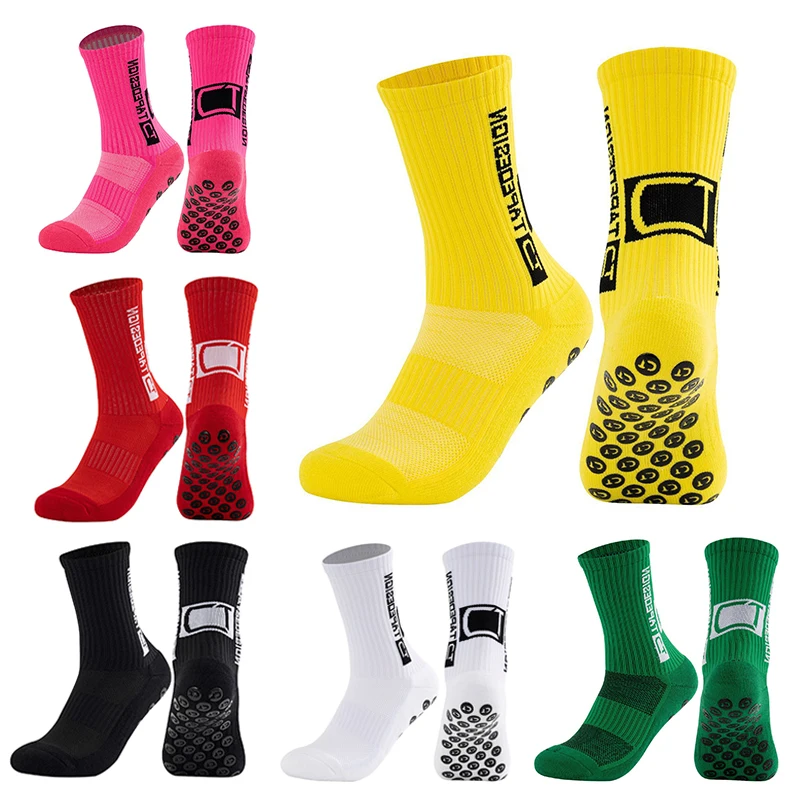 

Anti 2024 New Slip Breathable Football Socks Men Soccer Sports Socks Cycling Women Men