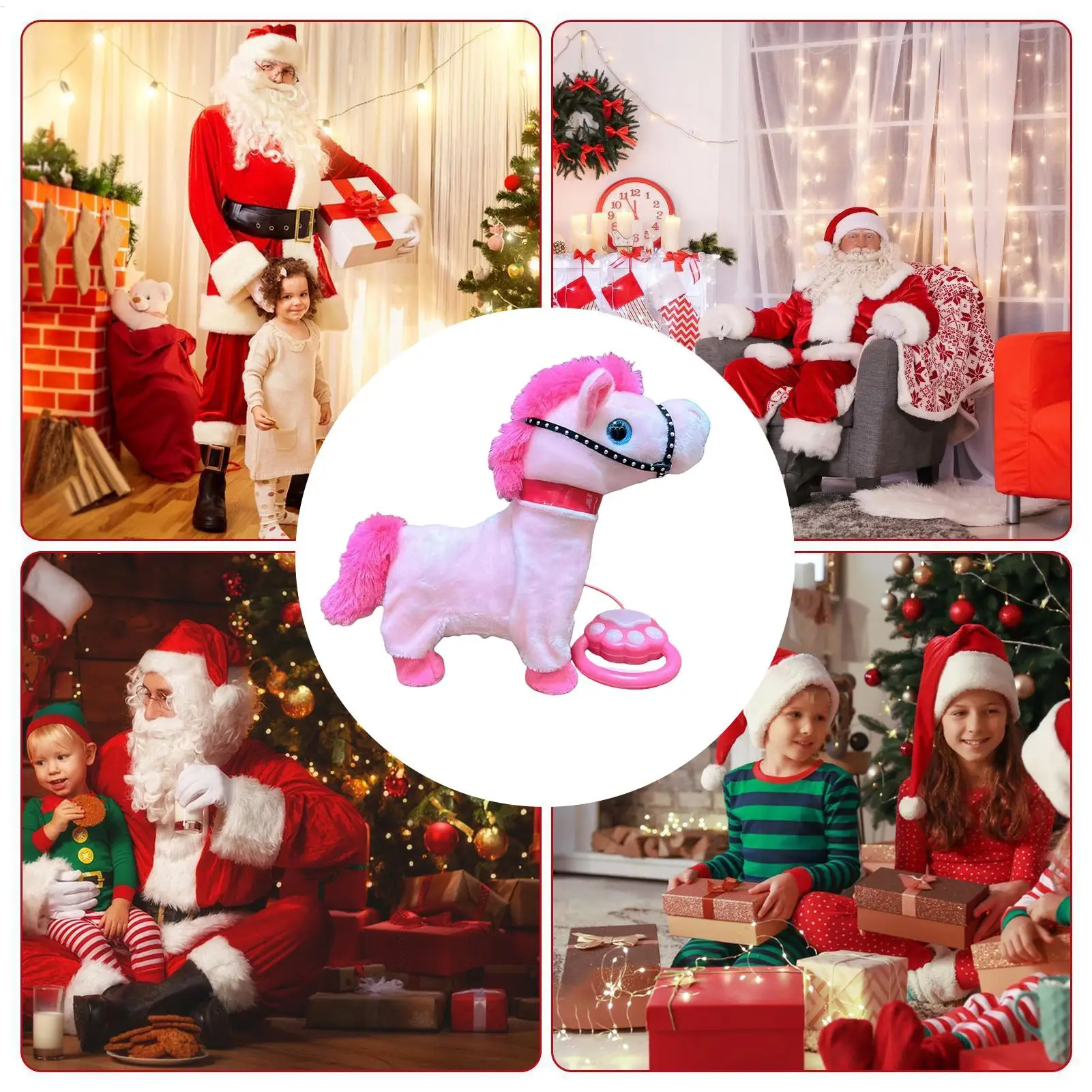 لغرفة النوم الكهربائية الحيوانات الأليفة الحصان التعليمية مع حبل الرصاص الأطفال لعبة كهربائية المشي الحصان لمرحلة ما قبل المدرسة المراهقين أكثر من 3