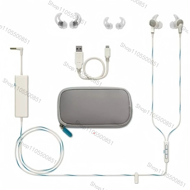 QC20 in-ear earphones Active noise reduction Wired earphones Earplugs with microphone gaming music calls