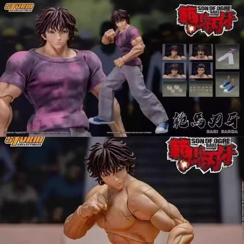 

In Stock Stormtoys Fan Ma Yujiro Purple Version Blade Teeth 1/12 Movable Doll Collectible Model Toy Gift