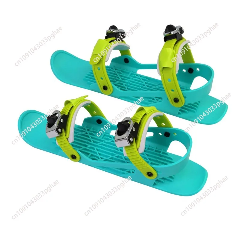 Outdoor mini ski shoes, outdoor short snowboard, snow walking long snowboard