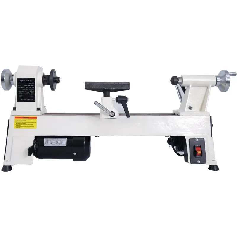 550W Woodworking Lathe Micro Small Machine Tool Lathe Wood Spinning Machine  e Bead Simple Bead Machine