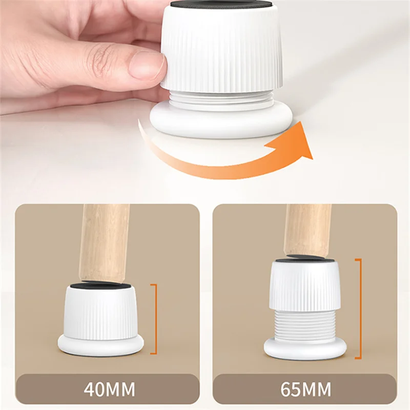 Máquina de café almofada de pé mini ajustável altura-aumentando almofada de pé resistente ao desgaste antiderrapante sofá móveis tapetes de proteção