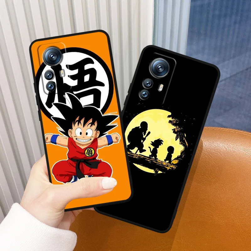 Anime D-Dragon Balls Black Soft Cover Phone Case For Xiaomi Mi 13 12T 12 11T 11i 11 A3 10T 10 CC9E Pro Lite Ultra 5G