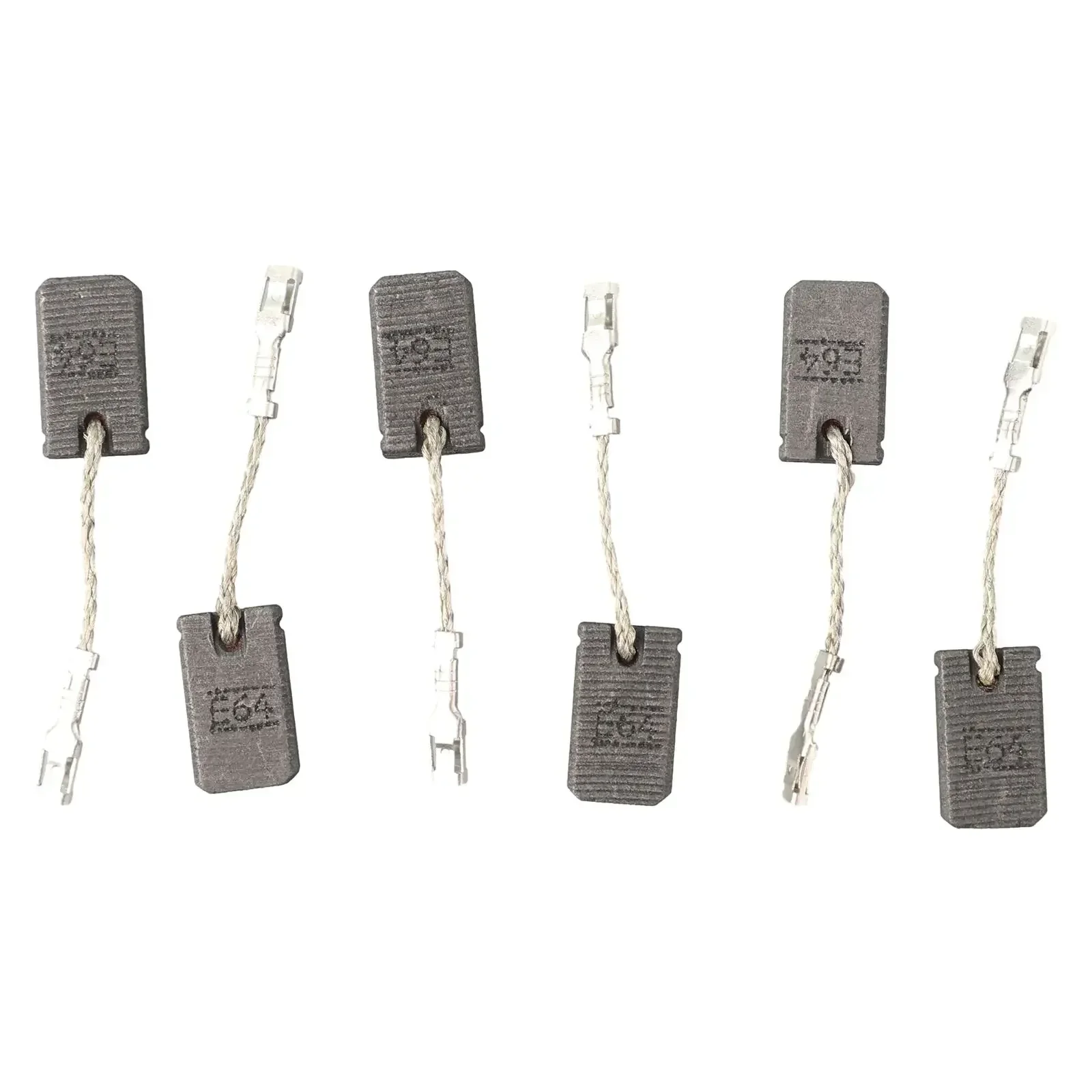 

Accessories E64 Carbon Brush Self-Stop 6pcs Carbon And Metal Carbon Brush GWS12-125S/GWS12-150SE64 Practical Exquisite
