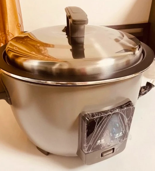 

​​Commercial Rice Cooker Large Capacity Non-Stick Pot, 20-Cup Hotel & Canteen Electric Steamer for Construction Site & Home Use