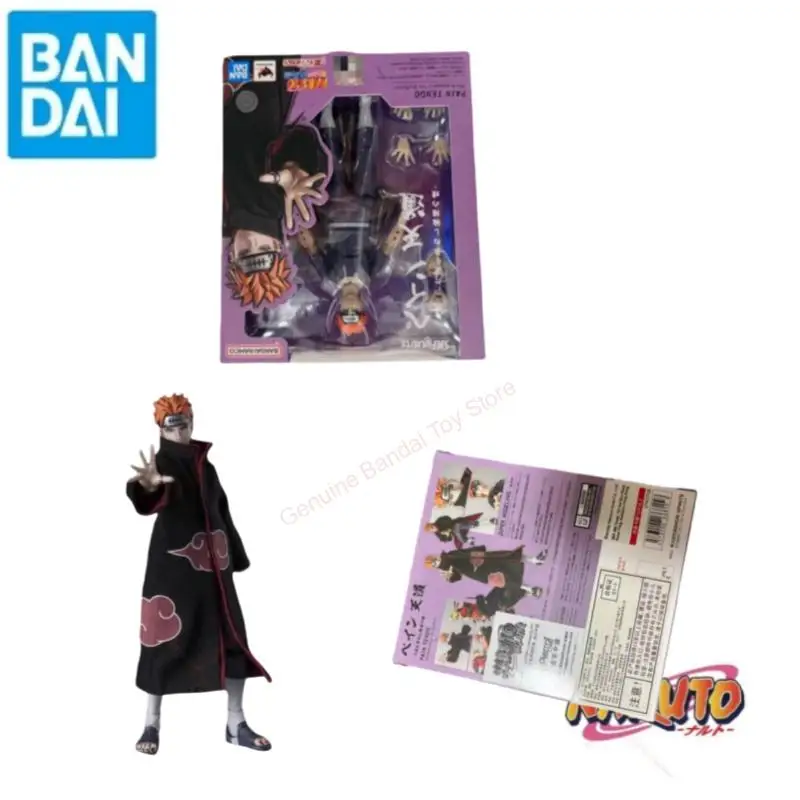

In Stock Bandai Holiday Gifts 100% Genuine Pain Figurine Model Statue Ornaments Naruto Shfiguarts