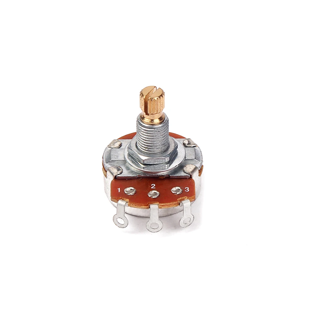 

Copper Head Potentiometer B500K Audio Log Linear Guitar Volume Tone Knob Shaft Premium Material Durable Practical Easy