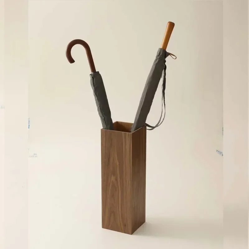 

A Natural Wood Nordic Household Parasol Holder Multifunctional and Practical Umbrella Stand for Versatile Indoor Use