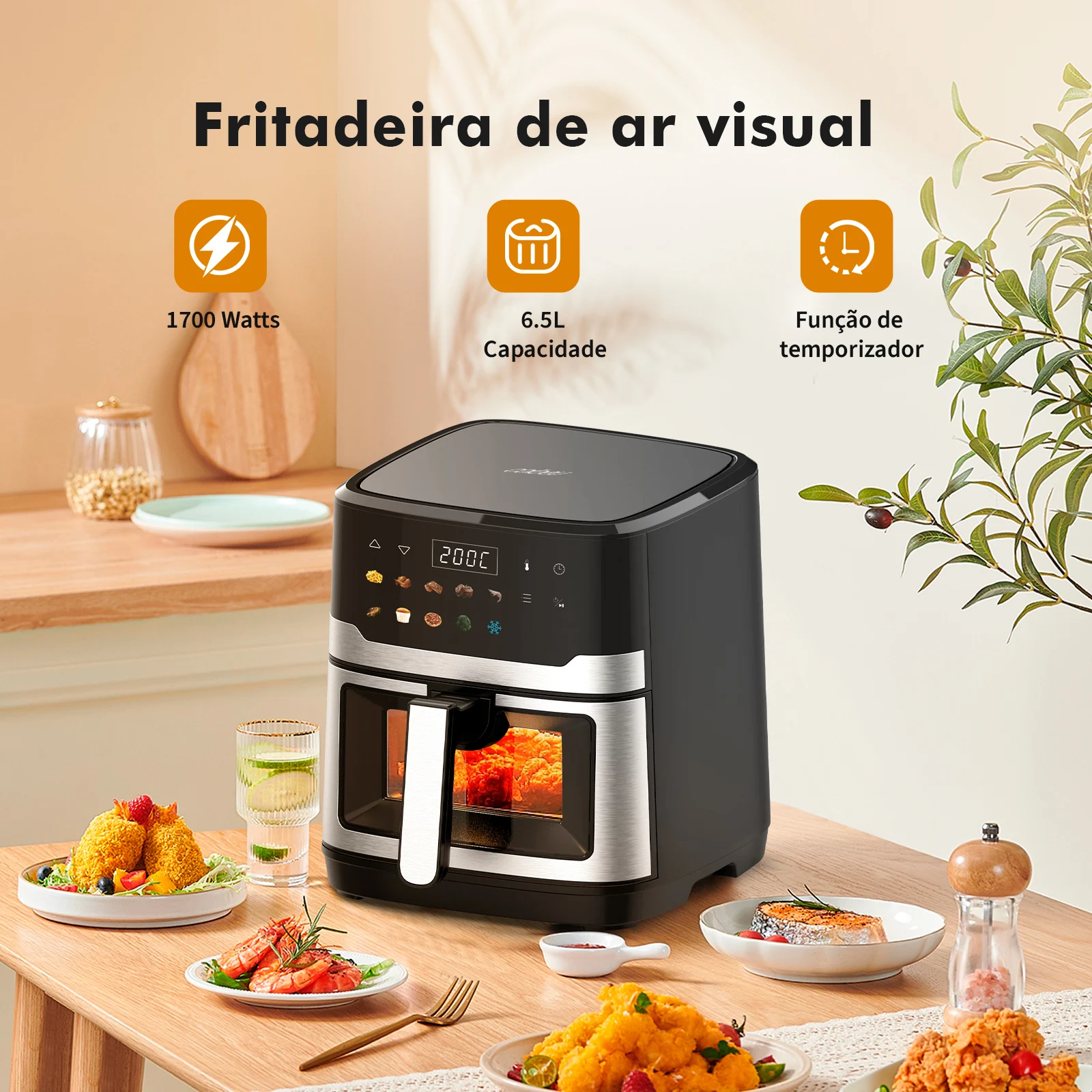 Air Fryer, 127V, Fritadeira Elétrica, Air Fryer Promoção, Air Fryer Fritadeira, Air Fry, Do Brasil, Coibeu, Airfryer Fritadeira