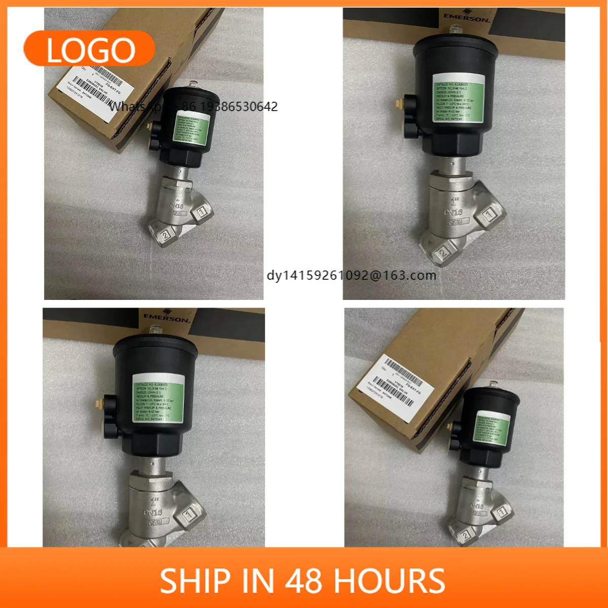 2026 ASCO E290B053 G1 Screw Thread Angle Seat Valve