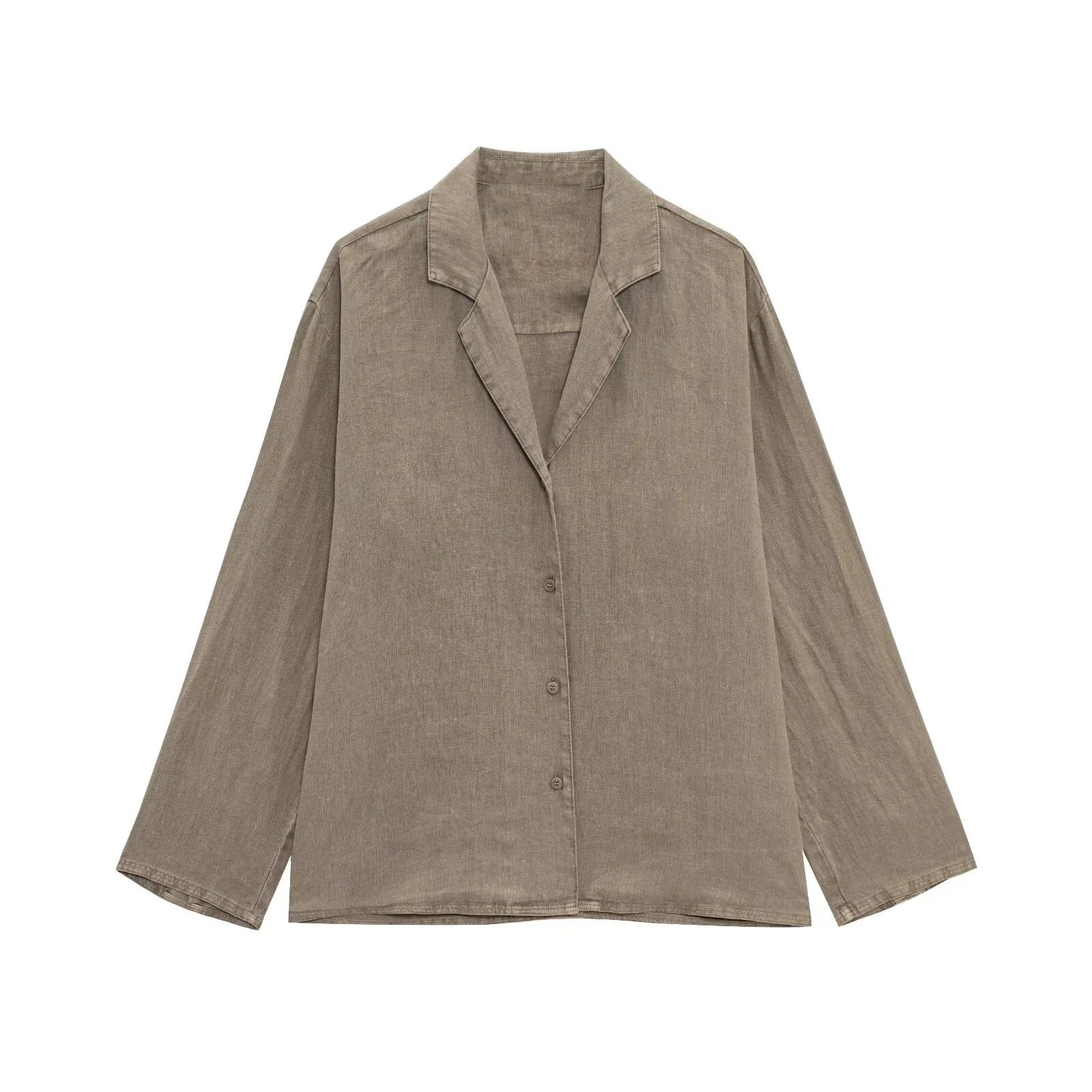 2025 Primavera Verano Casual mujeres mantequilla trajes amarillos moda Vintage cuello vuelto camisas de un solo pecho pantalones cortos elegantes