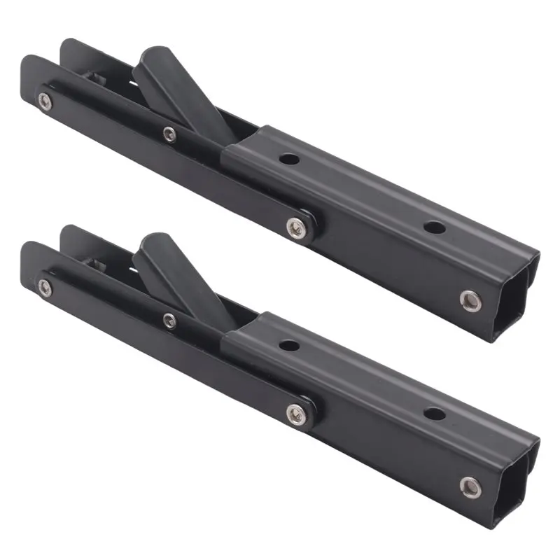 

Superior-2Pcs Campervan Folding Bracket Motorhome Caravan Mini Folding Bracket Black Finish Stainless Steel