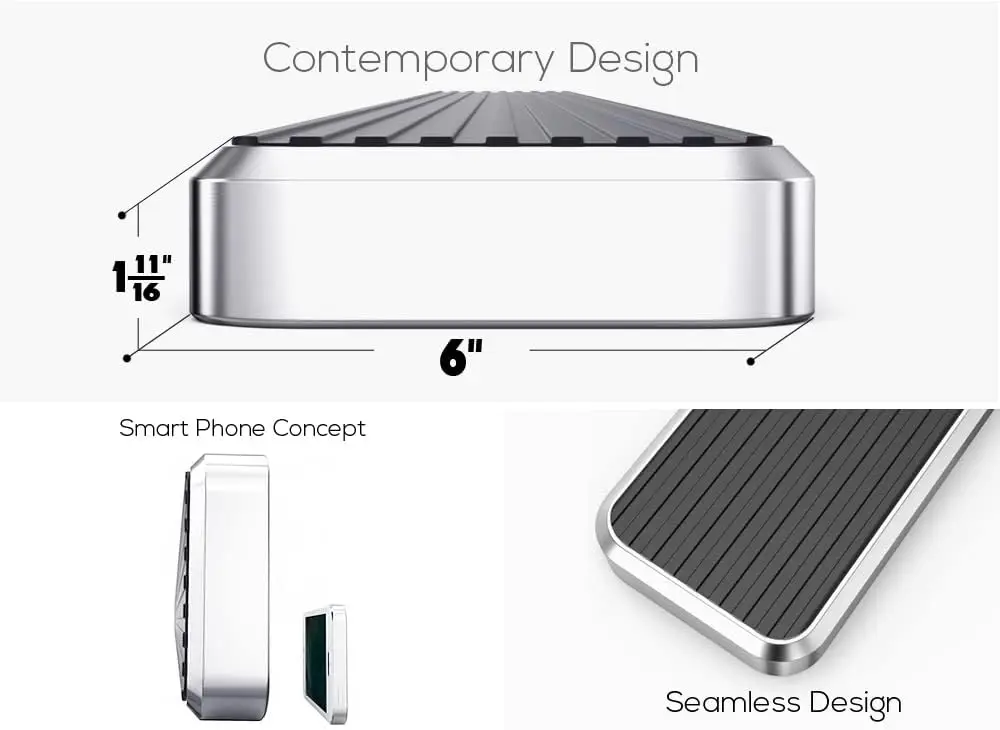 لوحات الجري مقاس 6 بوصات متوافقة مع دودج نيترو 2007-2012 304 من الفولاذ المقاوم للصدأ (قضبان جانبية للخطوات الجانبية)