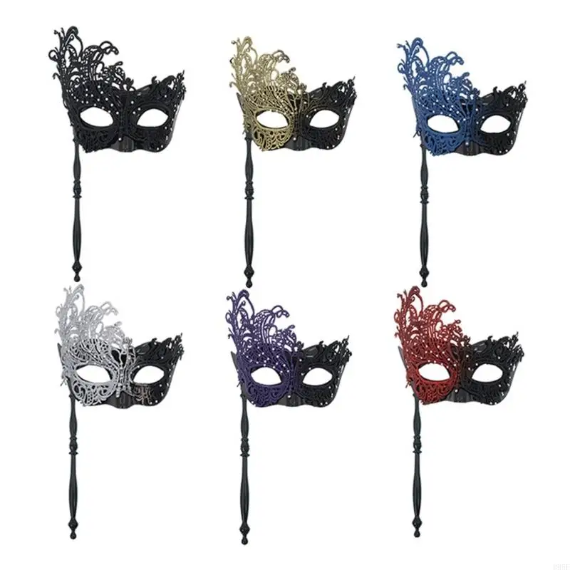 B95F Mặt nạ hóa trang Halloween Mặt nạ bóng Giáng sinh Trang phục dự tiệc Mặt nạ người Venice Mặt nạ người lớn Kid Mardi Gras nạ