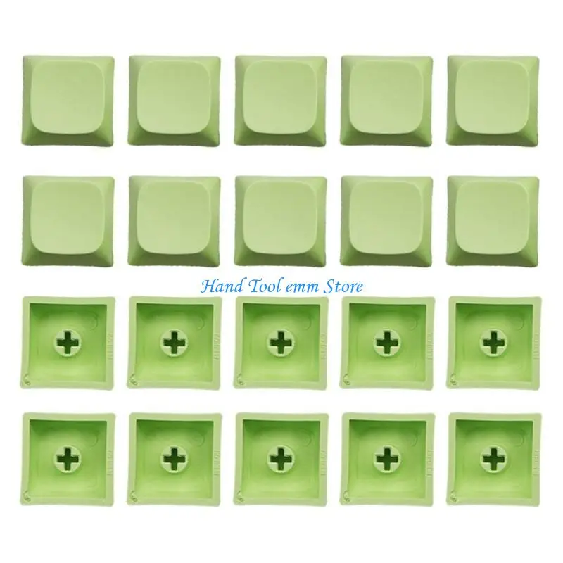 

H37F 20pcs Color PBT Keycaps Set, 1U Standard Size Comfortable For Mechanical Keyboard Enthusiasts Keycap Replacement