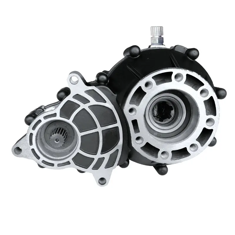 18-tooth-6-tooth split aluminum alloy reducer gearbox, electric tricycle motor differential