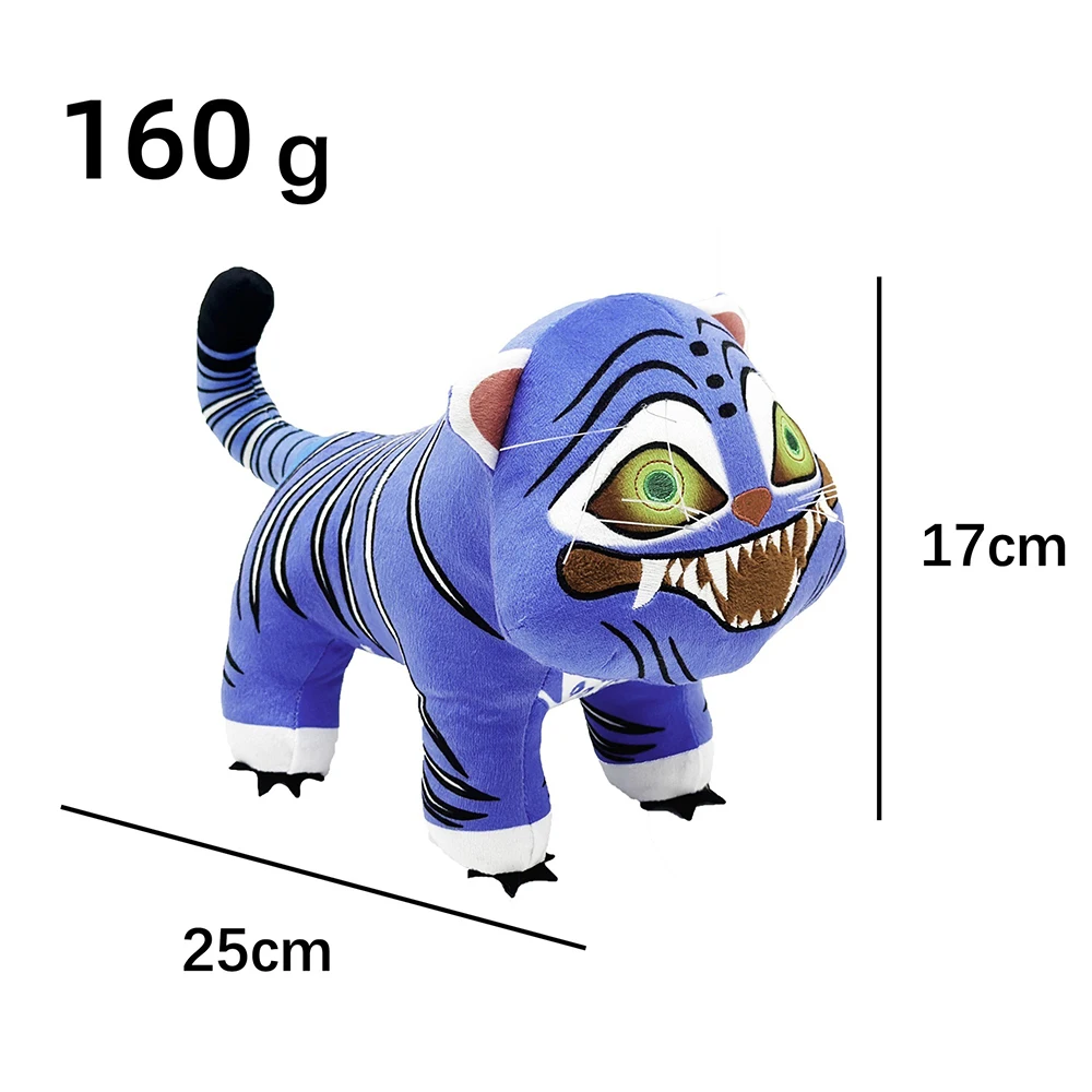 Anime Kpop Demon Hunters peluche lindo tigre púrpura sombrero negro Urraca con 3 ojos Monster Hunt Girl Group relleno para regalos de seguidores