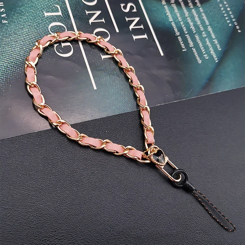 Mobile Phone Lanyard Small Fragrance Style Pickup Truck Chain Hand Woven Mobile Phone Chain Pendant Wrist Rope Anti Loss Lanyard