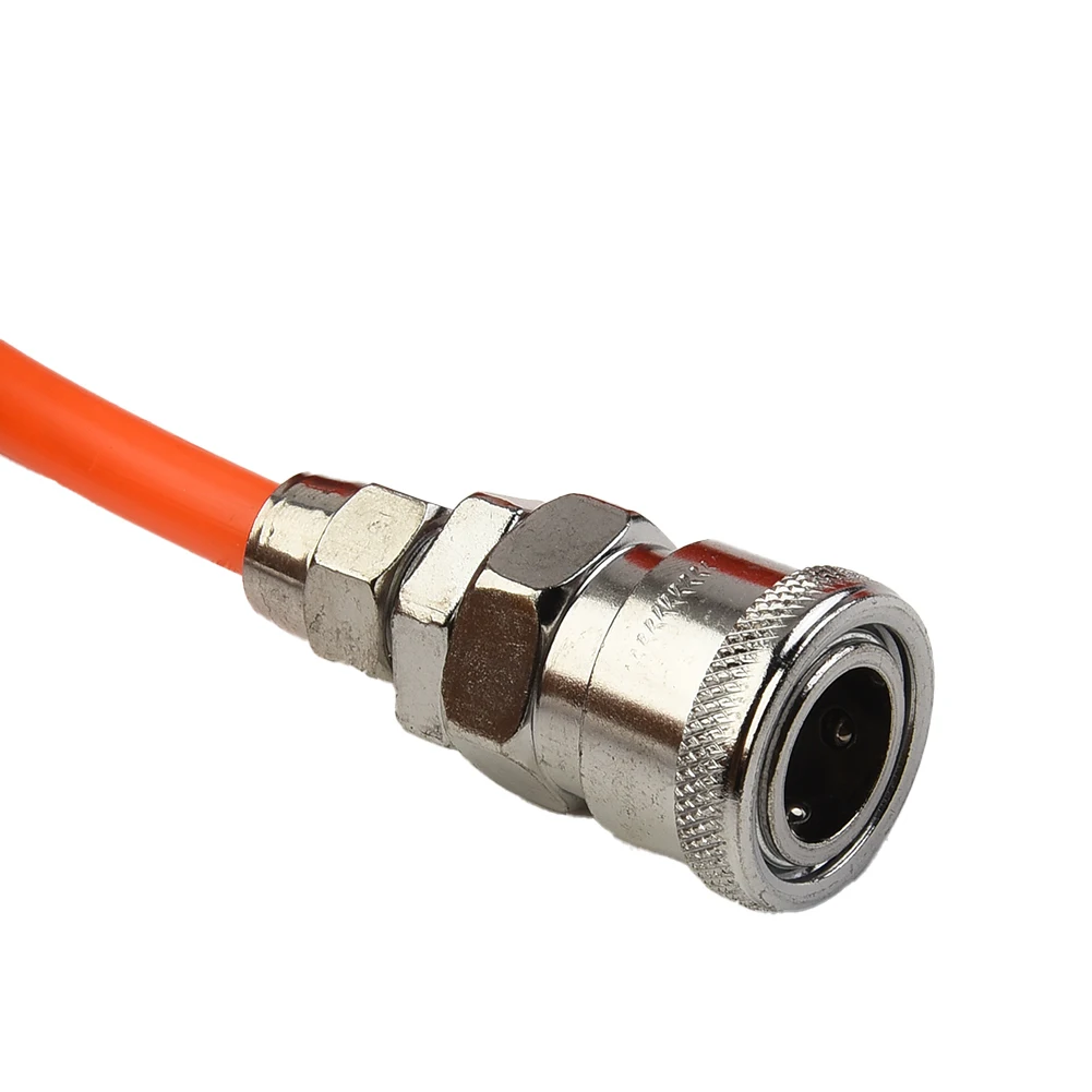 

Pneumatic Straight Pipe Air Compressor Pump Hose 5*8mm Tube With Quick Connector High-pressure Resistant, Long-lasting