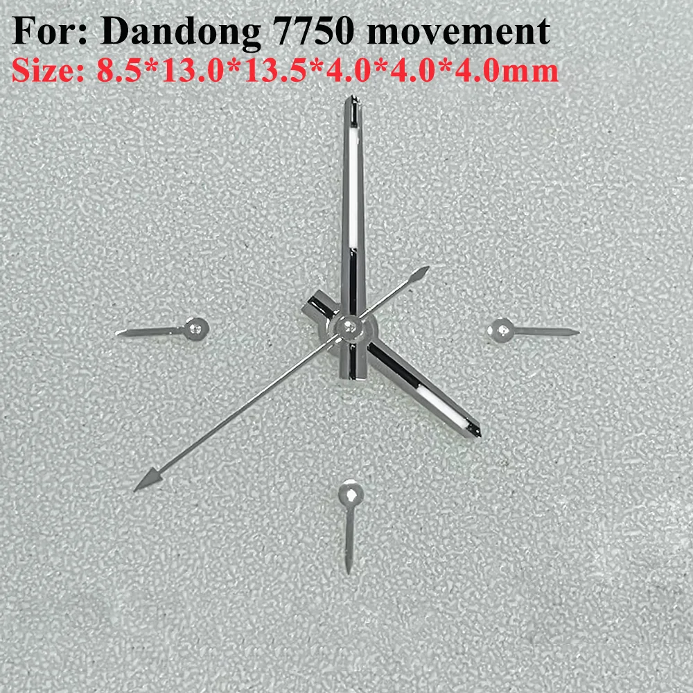 

Watch Accessories Watch Hands with Luminous Effect Suitable for Dandong 7750 Movement Watch Repair Parts 6-Pin Watch Needle