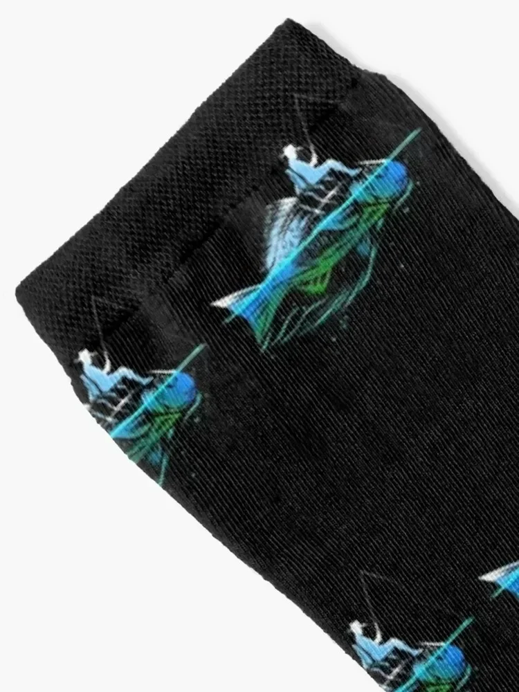 Fisher On Fish Fly Fishing Angler Gift Fisherman Socks Stockings christmas stocking Children's Wholesale Socks Men Women's