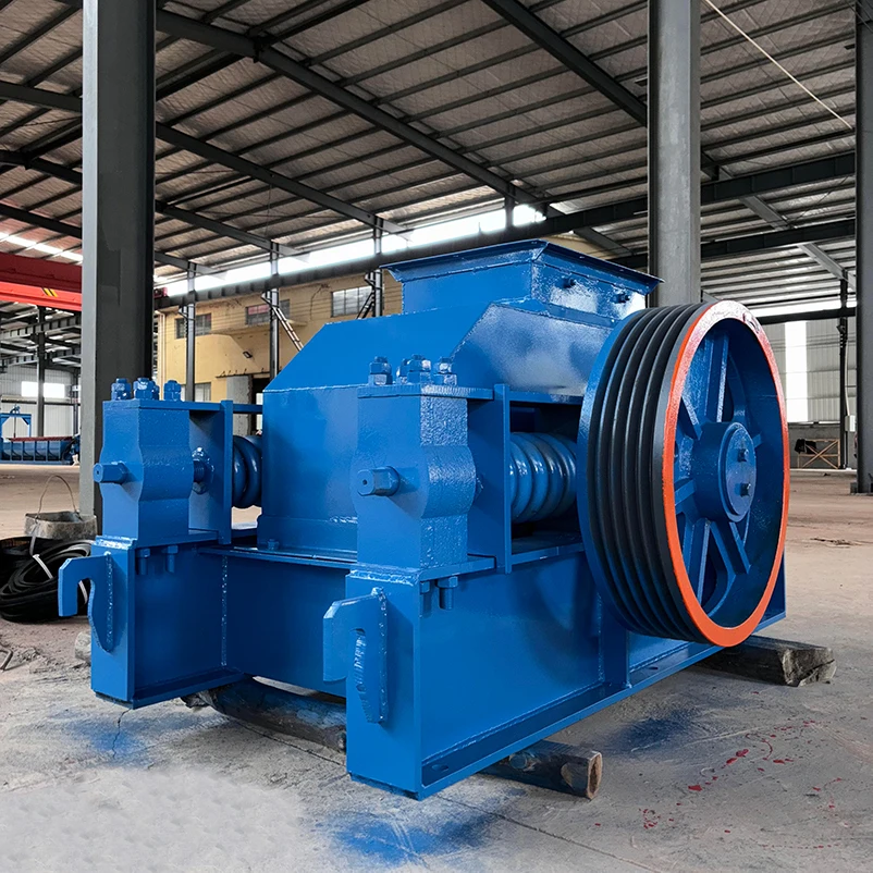 Mesin Penghancur Batu dan Mineral Tambang Emas Tembaga yang Laris Manis, Mesin Penghancur Batu Batuan, Mesin Penghancur Batu Batuan dengan Roller Ganda