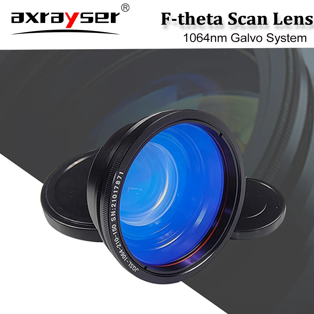 

F-theta Scan Lens Field Lens F70x70-F300x300 for 1064nm YAG Optical Fiber Laser Marking Machine SpareParts