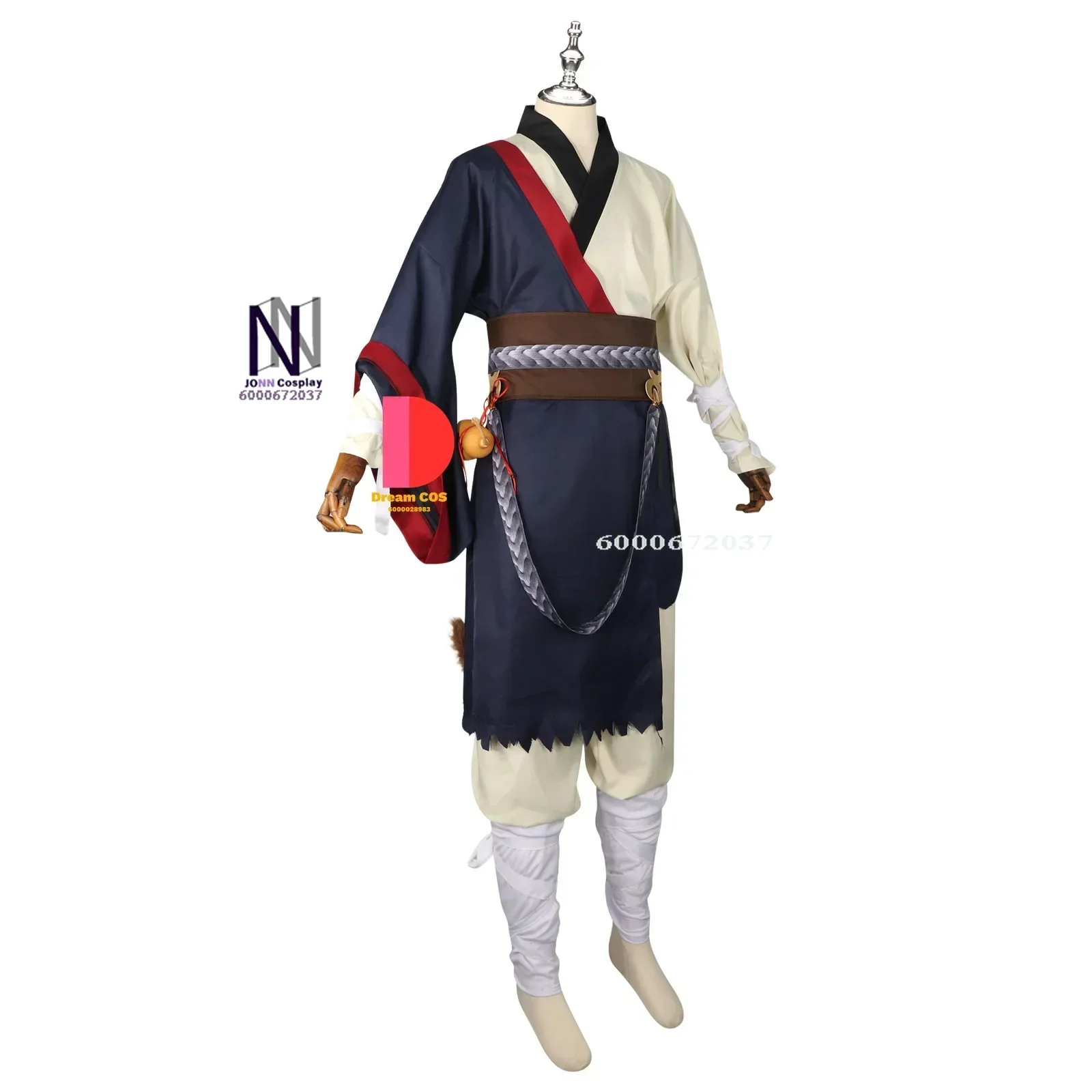 Game Black Myth: Wukong New Arrival Destined One Cosplay Costume Sun Wukong Uniform Jacket Suit for Men Halloween Costume Hot