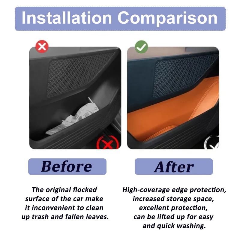 Car Door Slot Storage Box For Chery Arrizo 8 Body Kit Fownix Fulwin A8 Pro A8L 2025-2022 Pocket Interior Storage Box Accessories view 3