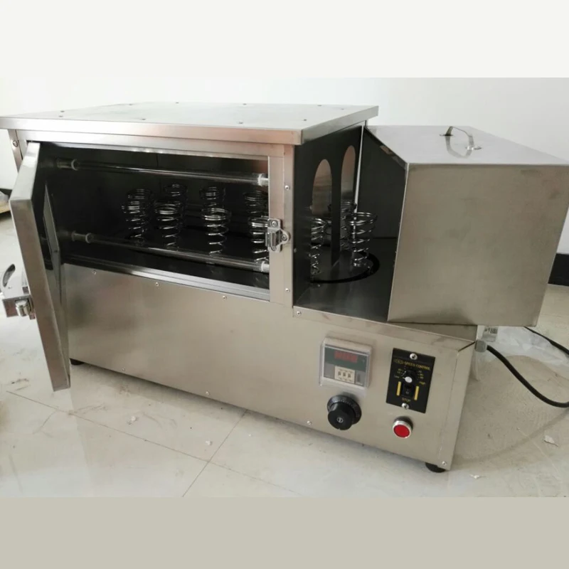 

Tabletop Auto Rotate Chicken Rotisserie Grilled Oven Electric Commercial Sweet Potato Corn Roasting Machine