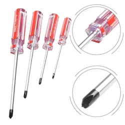 4pcs Y-Shaped Screwdriver Set Nonslip Magnetic Tri-Wing Screwdriver Y0 Y1 Y2 Y3 Household Basic Manual Screw Drive Tool